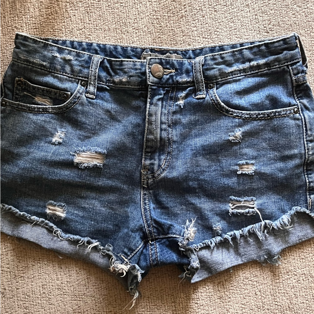 Free people Jean shorts